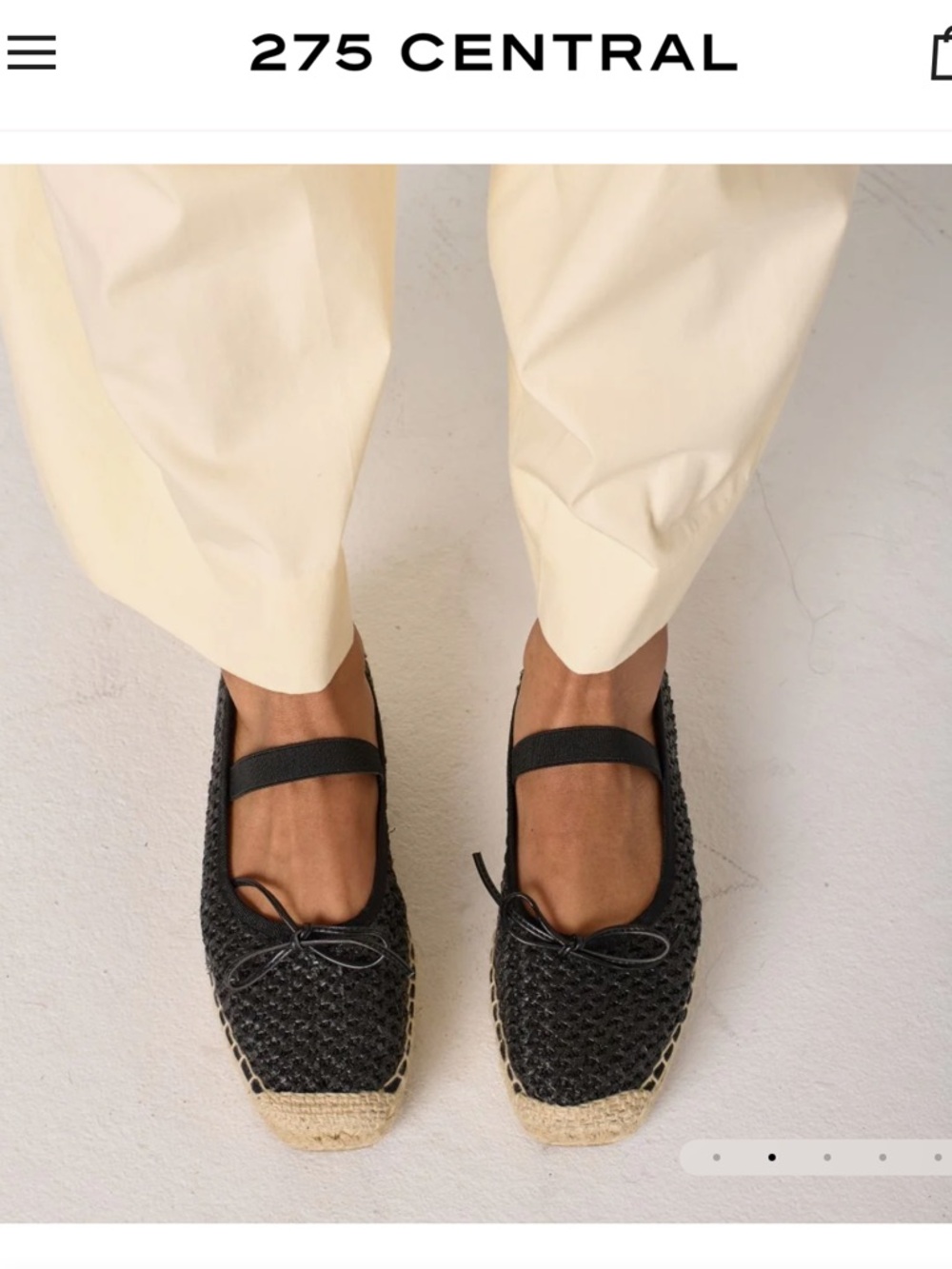 275 Central Manaea Mary Jane Espadrille